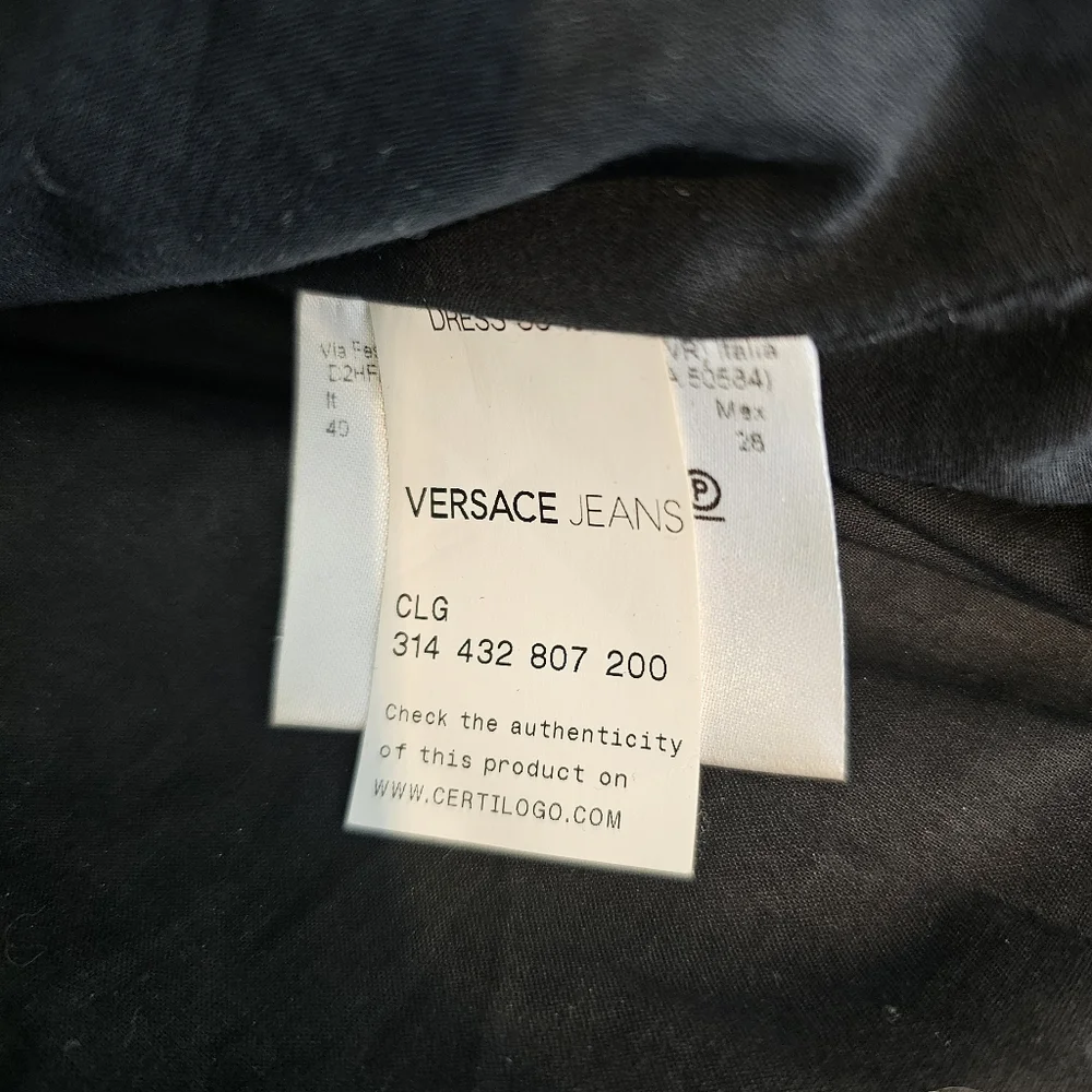 Versace Jeans Floral Eyelet Mini Dress - Picture 8 of 10